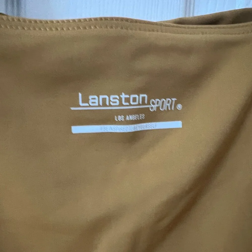 NWT LANSTON SPORT Hypnotic cutout sports bra (L) - Picture 11 of 11